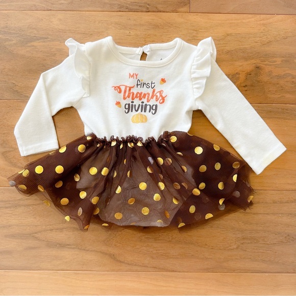 Other - Baby Girls First Thanksgiving Dress, Size 6 Months, Great Condition!!